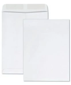 Quality Park QUA41413 Catalog Envelope, #10 1/2, Square Flap, Gummed Closure, 9 X 12, White, 100/box