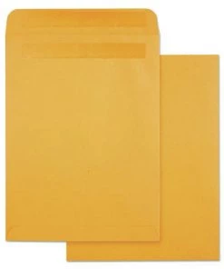 Quality Park QUA43563 High Bulk Self-Sealing Envelopes, #10 1/2, Cheese Blade Flap, Redi-Seal Closure, 9 X 12, Brown Kraft, 100/box