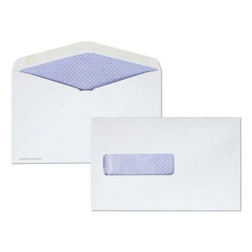 Quality Park QUA90063 Postage Saving Envelope, #6 5/8, Commercial Flap, Gummed Closure, 6 X 9.5, White, 500/pack