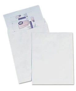 Survivor QUAR5110 Catalog Mailers Made Of Dupont Tyvek, Square Flap, Redi-Strip Closure, 15 X 20, White, 25/box