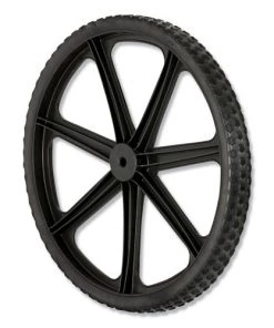 Rubbermaid Commercial M1564200 Big Wheel 20 In. Wheel For 5642, 5642-61 Cart - Black