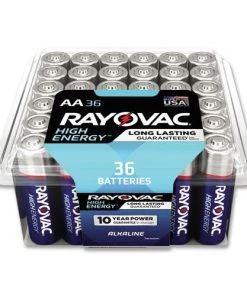 Rayovac 81536PPK High Energy 1.5V Premium AA Alkaline Batteries (36/Pack)