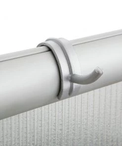 Safco 2007GR Rumba Whiteboard Screen Accessories Table Hooks - Silver (1-Pair)