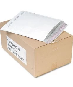 Sealed Air 49675 Jiffy TuffGard 9.5 In. X 14.5 In. Self-Seal Cushioned Mailer - White (25-Piece/Carton)