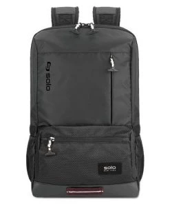 SOLO VAR701-4 Draft 6.25 In. X 18.12 In. X 18.12 In. Nylon Backpack - Black
