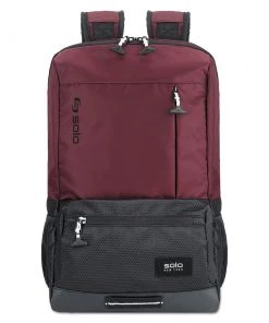 SOLO VAR701-60 6.25 In. X 18.12 In. X 18.12 In. Nylon, Draft Backpack - Burgundy