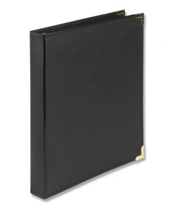 Samsill 15130 11 In. X 8.5 In. 1 In. Capacity, 3 Rings, Classic Collection Ring Binder - Black