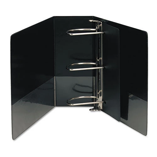 Samsill 16400 3 D-Ring 5 In. Capacity Nonstick View Binder - Black - Image 3