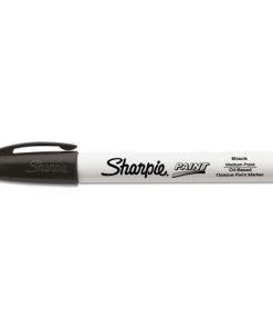 Sharpie 2107615 Medium Bullet Tip, Permanent Paint Marker - Black (1 Dozen)