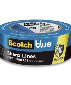 3M 2098-36D 1.41 In. X 45 Yds, 3 In. Core, Ultra Sharp Lines Multi-Surface Painter's Tape - Blue (1-Roll)