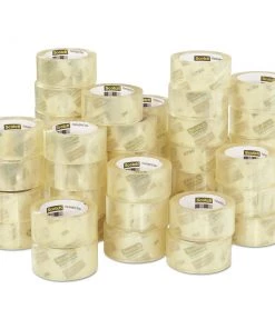 Scotch 3750-CS48 1.88 In. X 54.6 Yds. 3750 Commercial Grade 3 In. Core Packaging Tape - Clear (48/Pack)