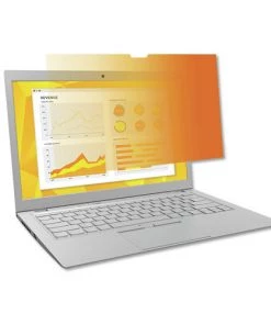 3M GF140W9B 16:9 Frameless Privacy Filter For 14 In. Widescreen Laptop - Gold