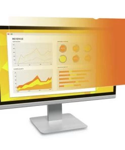 3M GF215W9B 16:9 Aspect Ratio Gold Frameless Privacy Filter For 21.5 In. Monitors