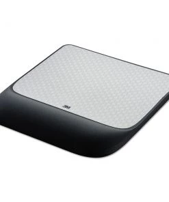 3M MW85B 8 1/2 In. X 9 In. X 3/4 In. Solid Color Precise Mousing Surface Mouse Pad With Gel Wrist Rest