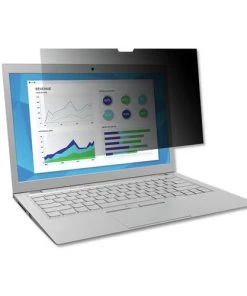 3M PF140W9B 16:9 Aspect Ratio Frameless Blackout Privacy Filter For 14 In. Widescreen Laptop
