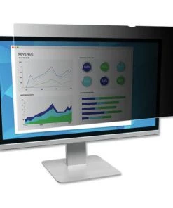 3M PF190C4B 5:4 Aspect Ratio Frameless Blackout Privacy Filter For 19 In. Monitors