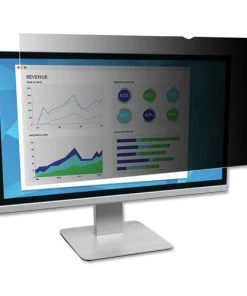 3M PF201W1B 16:10 Aspect Ratio Frameless Blackout Privacy Filter For 20.1 In. Monitors