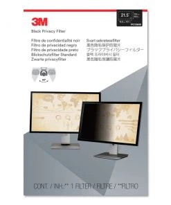 3M PF215W9B 16:9 Frameless Blackout Privacy Filter For 21.5 In. Widescreen Monitor - Black