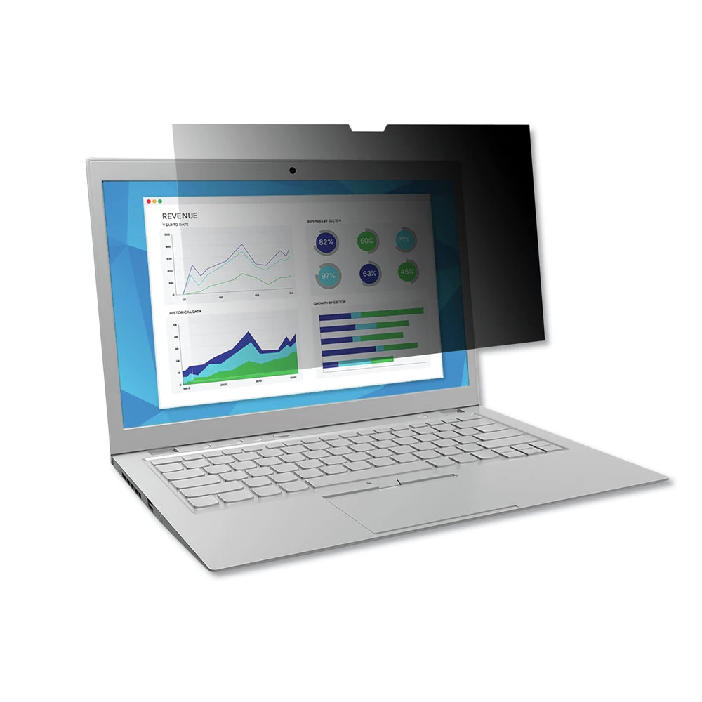 3M PFNAP003 16:10 Aspect Ratio Frameless Blackout Privacy Filter With Retina Display For 15 In. Apple MacBook Pro - Image 2