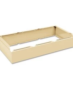 Tennsco CLB3618SD 36 In. X 18 In. X 6 In. Three Wide Closed Locker Base - Sand