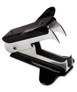 Universal UNV00700 Jaw Style Staple Remover - Black