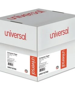 Universal UNV15705 92 Bright 9.5 In. X 11 In. 4 Part Computer Paper - White (900 Sheets/Carton)