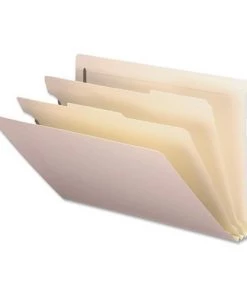 Universal UNV16151 Six-Section 2 Divider End Tab Classification Folders - Manila (10/Box)