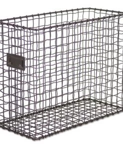Universal UNV20064 Vintage Wire Mesh Top-Loading File Holder - Vintage Bronze