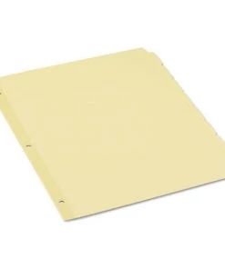 Universal UNV20846 8 Tab 11 In. X 8.5 In. Self-Tab Index Dividers - Buff (24 Sets/Box)