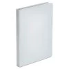 Universal UNV20952 3 Ring 0.5 In. Capacity Economy Round Ring View Binder - White