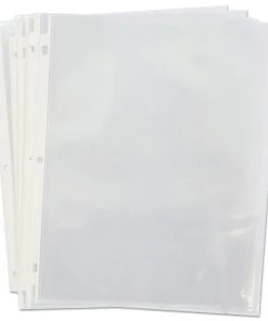 Universal UNV21122 8-1/2 In. X 11 In. Standard Sheet Protector - Clear (200/Box)