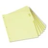 Universal UNV21873 Insertable 8-Tab 11 In. X 8.5 In. Indexes (6-Piece)