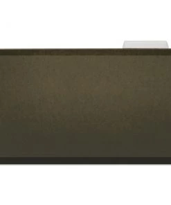 Universal UNV24213 1/3-Cut Tab, Deluxe Reinforced Recycled Hanging File Folders - Legal Size, Standard Green (25/Box)