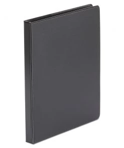 Universal UNV30401 Economy Non-View Round 3-Ring 0.5 In. Capacity 11 In. X 8.5 In. Ring Binder - Black