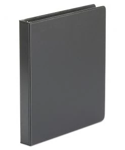 Universal UNV31401PK Economy 1 In. Capacity 11 In. X 8.5 In. Non-View Round 3-Ring Binder - Black (4/Pack)