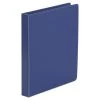 Universal UNV31402 Economy 1 In. Capacity 11 In. X 8.5 In. Non-View Round 3-Ring Binder - Royal Blue