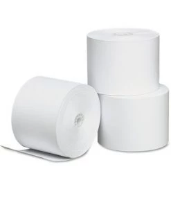 Universal UNV35762 2.25 In. X 165 Ft. Direct Thermal Printing Paper - White (3 Rolls/Pack)