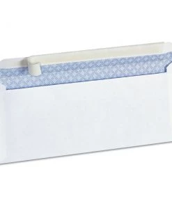 Universal UNV36004 4.13 In. X 9.5 In. Self-Adhesive Seal Strip Business Envelopes - White (100/Box)