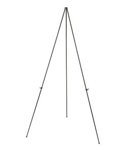 Universal UNV43029 Instant Setup 15 In. - 61 In. Steel Foldaway Easel - Black