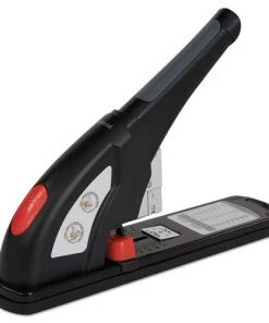 Universal UNV43048 Heavy-Duty 200-Sheet Capacity Stapler - Black/Graphite/Red