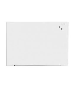Universal UNV43203 Frameless 48 In. X 36 In. Magnetic Glass Marker Board - White