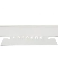 Universal UNV43313EE 1/3 Cut Tab 3.5 In. Plastic Hanging File Folder Index Tabs - Clear (25/Pack)