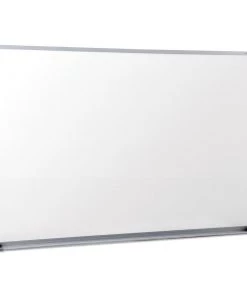 Universal UNV43623 36 In. X 24 In. Satin Finished Aluminum Frame Melamine Dry Erase Board
