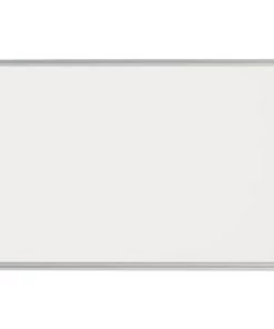 Universal UNV43735 Aluminum Frame 72 In. X 48 In. Magnetic Steel Dry Erase Board