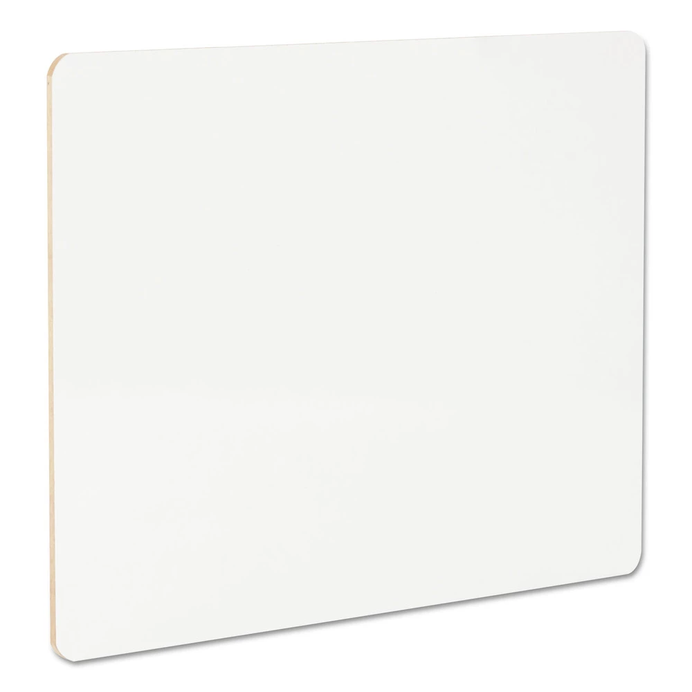 Universal UNV43910 11-3/4 In. X 8-3/4 In. Lap/Learning Dry-Erase Board - White (6/Pack) - Image 3