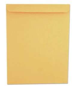 Universal UNV44165 #13-1/2 Gummed Closure 10 In. X 13 In. Catalog Envelopes - Brown Kraft (250-Piece/Box)