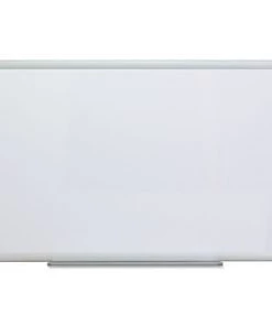 Universal UNV44624 36 In. X 24 In. Melamine, Dry Erase Board - Aluminum Frame