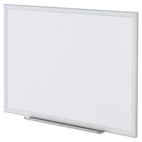 Universal UNV44624 36 In. X 24 In. Melamine, Dry Erase Board - Aluminum Frame - Image 2