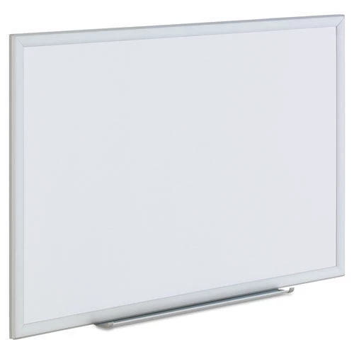 Universal UNV44624 36 In. X 24 In. Melamine, Dry Erase Board - Aluminum Frame - Image 3