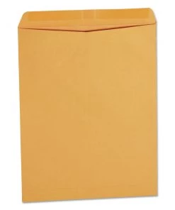 Universal UNV45165 11.5 In. X 14.5 In., #14 1/2, Square Flap, Gummed Closure, Catalog Envelope - Brown Kraft (250/Box)